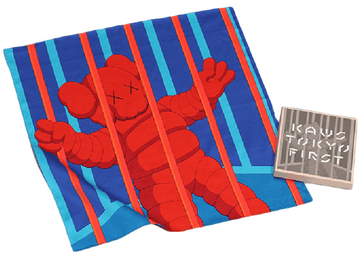 KAWS Tokyo First NO EXIT Handkerchief