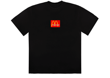 Travis Scott x McDonald's Sesame II T-shirt Black/Red