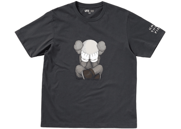 KAWS x Uniqlo Tokyo First Tee (Japanese Sizing) Dark Grey