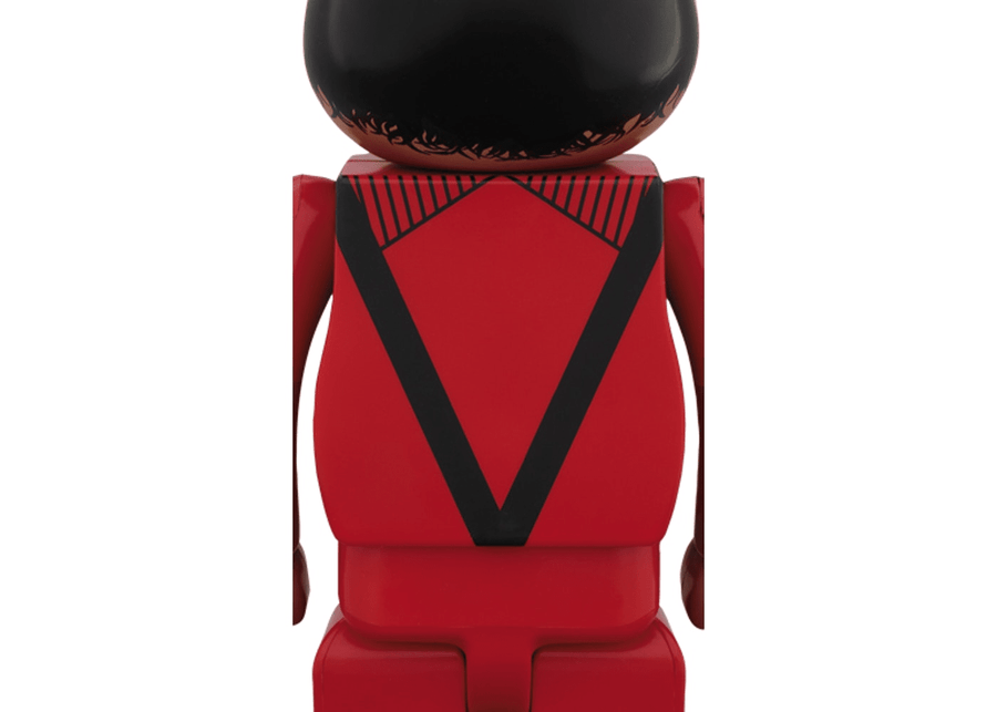 Bearbrick Michael Jackson Red Jacket 100% & 400% Set Red