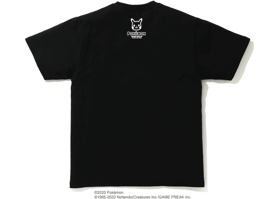 BAPE x Pokemon Monotone Tee #4 Black