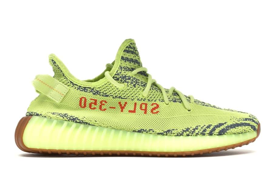 adidas Yeezy Boost 350 V2 Semi Frozen Yellow (WORN)