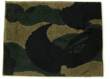 BAPE 1st Camo Rug Mat Green