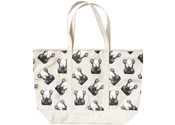 KAWS x Uniqlo Tokyo First Tote Bag Off White
