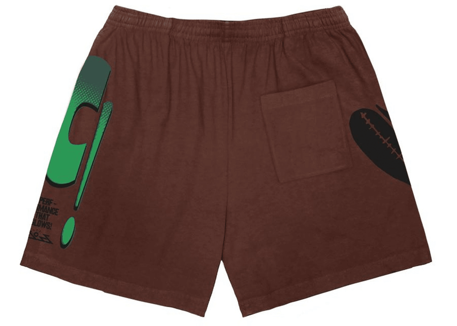 Travis Scott Cactus Jack CJ CC Shorts Brown