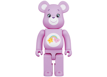 Bearbrick x Care Bears Best Friend Bear 400% Purple