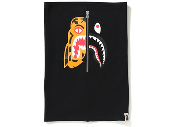 BAPE Tiger Shark Neck Warmer Black