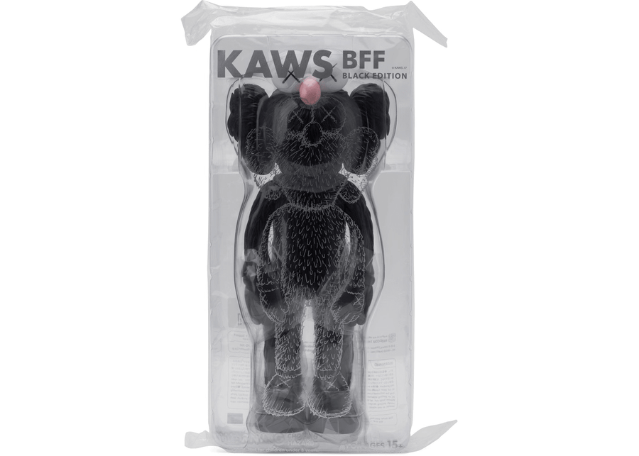 KAWS BFF Open Edition Vinyl Figure Black
