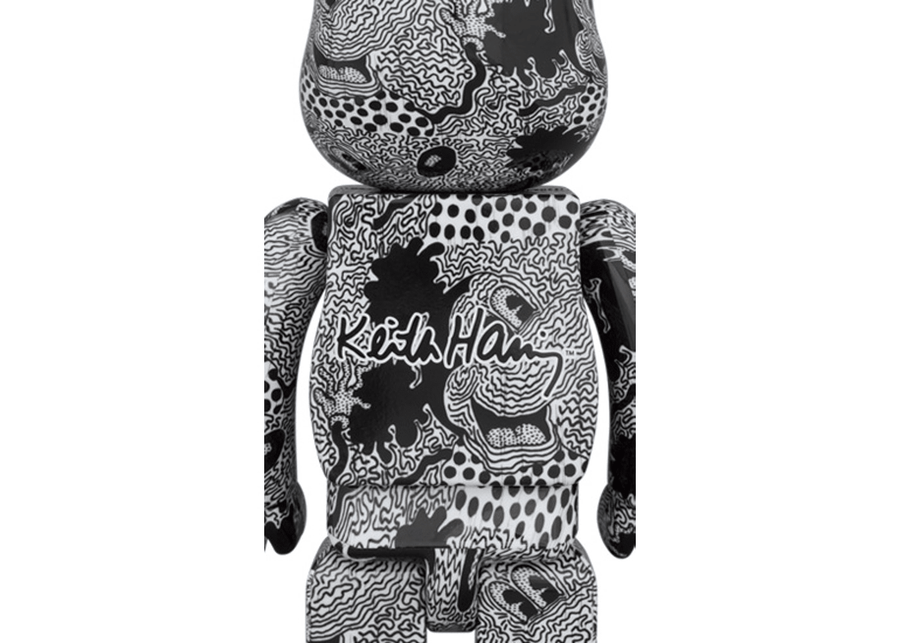 Bearbrick x Keith Haring x Disney Mickey Mouse 100% & 400% Set