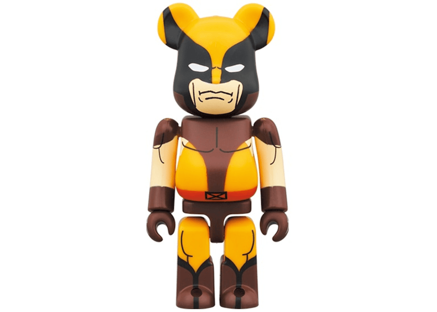 Bearbrick x Marvel X-Men Wolverine (Brown Ver.) 100% & 400% Set
