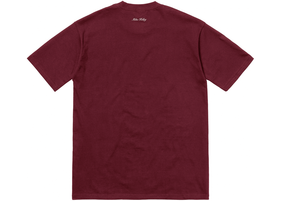 Supreme Mike Kelley Hiding From Indians Tee Burgundy