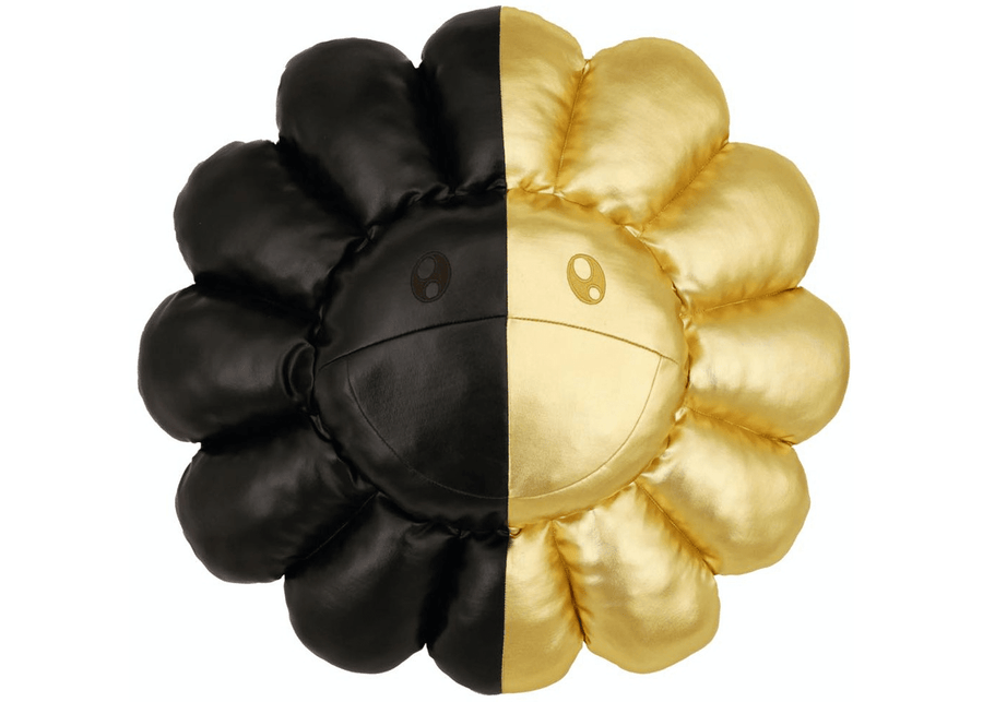 Takashi Murakami x HIKARU Collaboration Flower Plush 1M Black/Gold