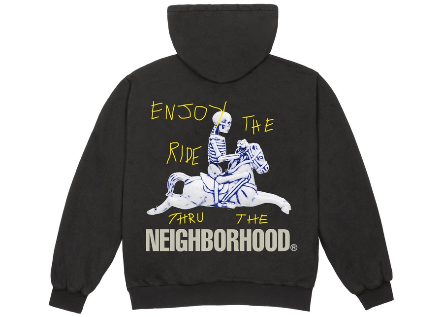 Travis Scott Cactus Jack x Neighborhood Carousel Hoodie Black