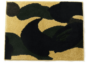 BAPE 1st Camo Rug Mat Yellow